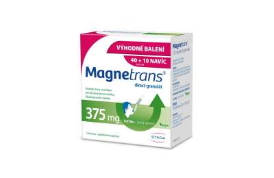 Magnetrans 375mg 40+10 tyčinek granulátu